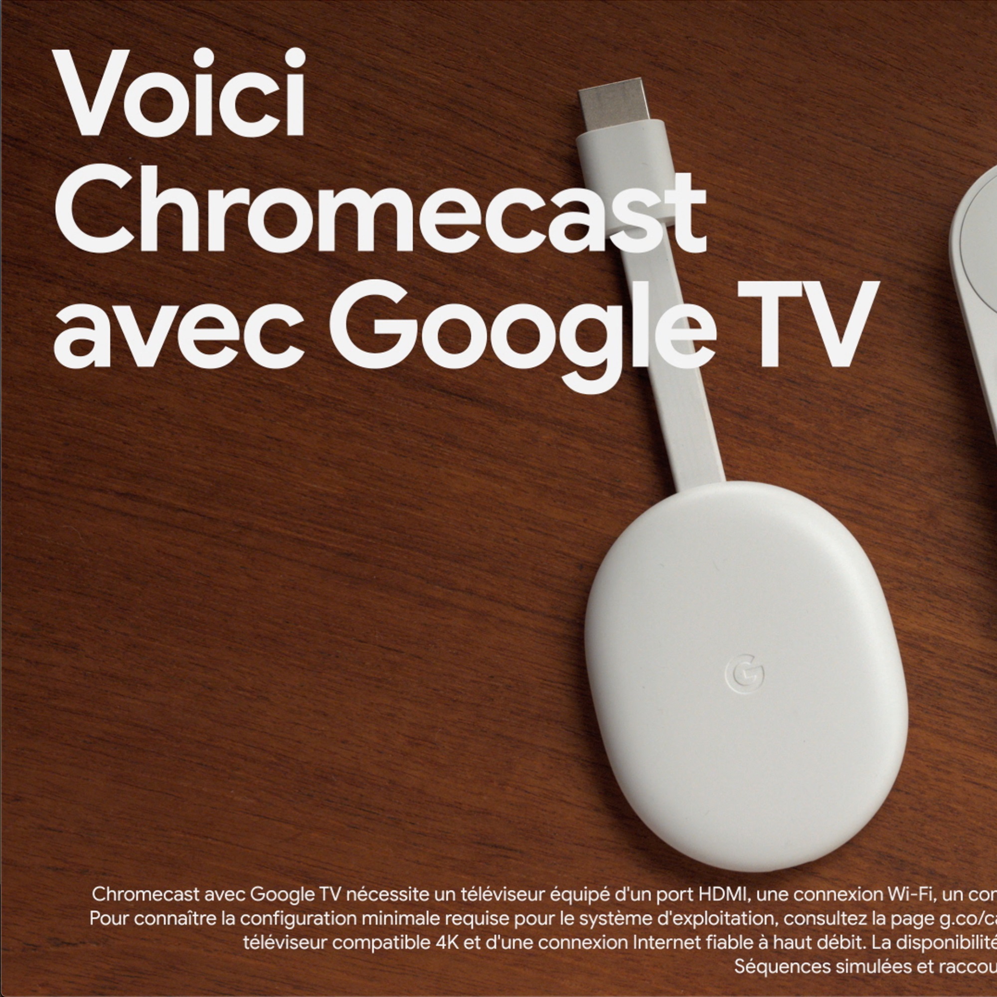 Google TV Chromecast avec Ciel - Vos divertissements en streaming